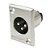 Conector  Plug Xlr Macho De Painel Amphenol Ac3mmp - Imagem 5