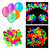 Balão  Bexiga  Joy Neon kit 25 unidades Balões  -  brilha com luz negra - Imagem 1
