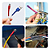 kit Espaguete Tubo Termo Retrátil Colorido Kit C 80 Peças 10cm Colorido Bomvink BOM - 5541 - Imagem 2