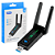 Mini Adaptador Wireless Wifi Dual Band 2,4g 5g 1300mbps Usb Knup KP-AW162 - Imagem 1