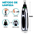 Aparelho Lintian LT - 7302 aparador Para Tirar Pelos Nariz E Orelhas Máquina Cortes homens e mulheres - Imagem 4
