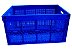 Caixa plástica dobrável PP azul 64 l/50kg 60x40x31cm - Pct c/2 - Imagem 2