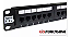 Patch Panel Cat6 T568a/b 24p 24 Portas Furukawa Soho Plus - Imagem 2
