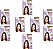 Divina Dama Incolor Hene Em Po 08x50gr Caixa Jaborandi Kit 08 Unidades incolor - Imagem 1