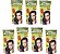 Divina Dama Hene Em Gel Amazonia 07x180gr Preto Medio Pouch kit 07 Unidades Incolor - Imagem 1