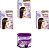 Divina Dama Chocolate Hene Em Po 03x50g Jaborandi + Mascara Hidratante Branco 500gr Incolor - Imagem 1