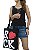 Bolsa feminina estilosa com estampa amo Rock - Imagem 1