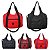 Bolsa em nylon impermeável leve e resistente grande/média bolso frontal casual diversas ocasiões academia trabalho faculdade praia piscina passeio viagem etc - Imagem 4