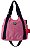 Bolsa Feminina Grande em Nylon alças transversal regulável e ombro lateral linda espaçosa e reforçada para diversas ocasiões - Imagem 5