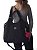 Bolsa Feminina Grande em Nylon alças transversal regulável e ombro lateral linda espaçosa e reforçada para diversas ocasiões - Imagem 1