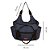 Bolsa Jeans Grande Alça Ombro Lateral moda Casual - Imagem 5