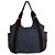 Bolsa Jeans Grande Alça Ombro Lateral moda Casual - Imagem 9