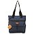 Bolsa Jeans quadrada grande Tote Alça Ombro lateral Moda Casual elegante R.Martino - Imagem 7