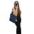 Bolsa Jeans quadrada grande Tote Alça Ombro lateral Moda Casual elegante R.Martino - Imagem 5