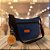 Kit com 2 Lindas Bolsas Jeans Feminina 1 Grande E 1 Pequena Moda casual Frete Grátis R.Martino - Imagem 3