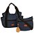 Kit com 2 Lindas Bolsas Jeans Feminina 1 Grande E 1 Pequena Moda casual Frete Grátis R.Martino - Imagem 1