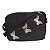 Bolsa Jeans quadrada estilosa Feminina Alça Transversal linda estampa de Borboleta detalhe corrente moda casual - Imagem 5