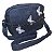 Bolsa Jeans quadrada estilosa Feminina Alça Transversal linda estampa de Borboleta detalhe corrente moda casual - Imagem 1