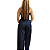 Calça Pantalona Feminina Wide Jeans Leg Cos Alto Com Elastico linda e charmosa estampa de borboleta moda - Imagem 7