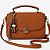 Bolsa Feminina Couro Eco Macio Linha Premium com Alças Mão e Transversal Ajustáveis e Removíveis pequena - Imagem 4