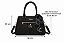 Bolsa Feminina Premium Couro Macio com Alça Transversal Ajustável e Lenço – Elegante e Versátil" - Imagem 8