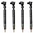 KIT 4 Bicos Injetores Hyundai HR 2.5 16v (873) - Imagem 1