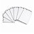 Mini Bloco 10x7cm Capa Flexível Branca Para Personalizar 40 folhas Pautado (Pacote c/ 10 unidades) - Imagem 1