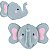 Balão Supershape Elefante 3D - 01 unidade - Ean: 030625355674 - Imagem 1