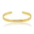 Bracelete Chapa Liso Tim - Banho de Ouro 18k - Imagem 1