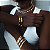 Choker Chapa Lisa Jane - Banho de Ouro 18k - Imagem 2