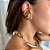 Brinco Ear Hook James - Banho de Ouro 18k - Imagem 2