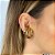 Brinco Ear Hook James - Banho de Ouro 18k - Imagem 3