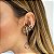 Brinco Ear Hook James - Banho de Ouro 18k - Imagem 4