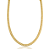 Colar Corrente Grumet Diamantada Joy - Banho de Ouro 18k - Imagem 1