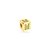 Pingente Cubo Letra Cravejado de Zircônias  - Banho de Ouro 18k - Imagem 1