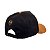 Boné OSEY Trucker Frequency Black Caramel - Imagem 2