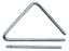 Mini Triângulo Em Aço Cromado Com 15cm Torelli Tl602 - Imagem 2