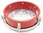 Tamborim Vermelho Com Pele Holográfica Torelli Tt405 Vm - Imagem 3
