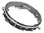 Pandeiro 10'' Injetado Em Abs Com Pele Cristal Torelli Tp348 Preto - Imagem 1