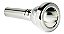 Bocal Para Trombone Prateado 12c Dolphin - Imagem 1