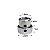 Knob Dolphin Para Baixo E Guitarra Largo Curto Cromado 13450 - Imagem 2