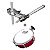 Kit Torelli Clamp Ta429 + Haste Reta + Tamborim Tte411 - Imagem 2