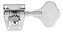 Tarraxa Baixo Standard Mod Jazz Bass Cromada 4l Leg1017 - Imagem 4