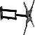 Suporte De Tv Tri Articulado 23'' A 55'' Mxt Are15sb - Imagem 1
