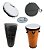 Kit Pandeiro Timba Ganza Com Capa - Imagem 1