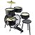 Bateria Infantil Rmv Preta Completa Pbnc14018 - Imagem 2