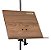 Estante De Partitura Madeira Com Clamp Para Pedestal Torelli Hep33 - Imagem 3