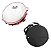 Pandeiro 8" Injetado Em Abs Torelli Vermelho Tp809 Com Bag - Imagem 1