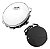 Pandeiro 8'' Injetado Em Abs Preto Torelli Tp809 Com Bag - Imagem 5