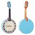 Banjo Rozini Elétrico Azul Caixa Larga Rj11 - Imagem 7